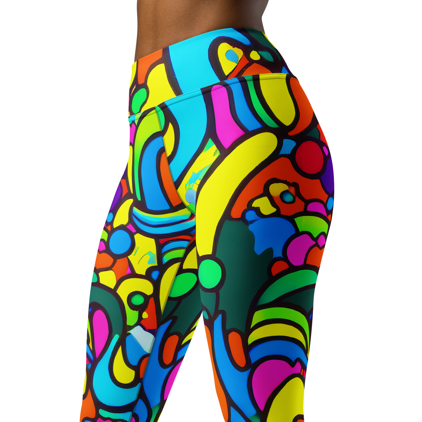 Yoga Leggings - Chromadoodle Junction