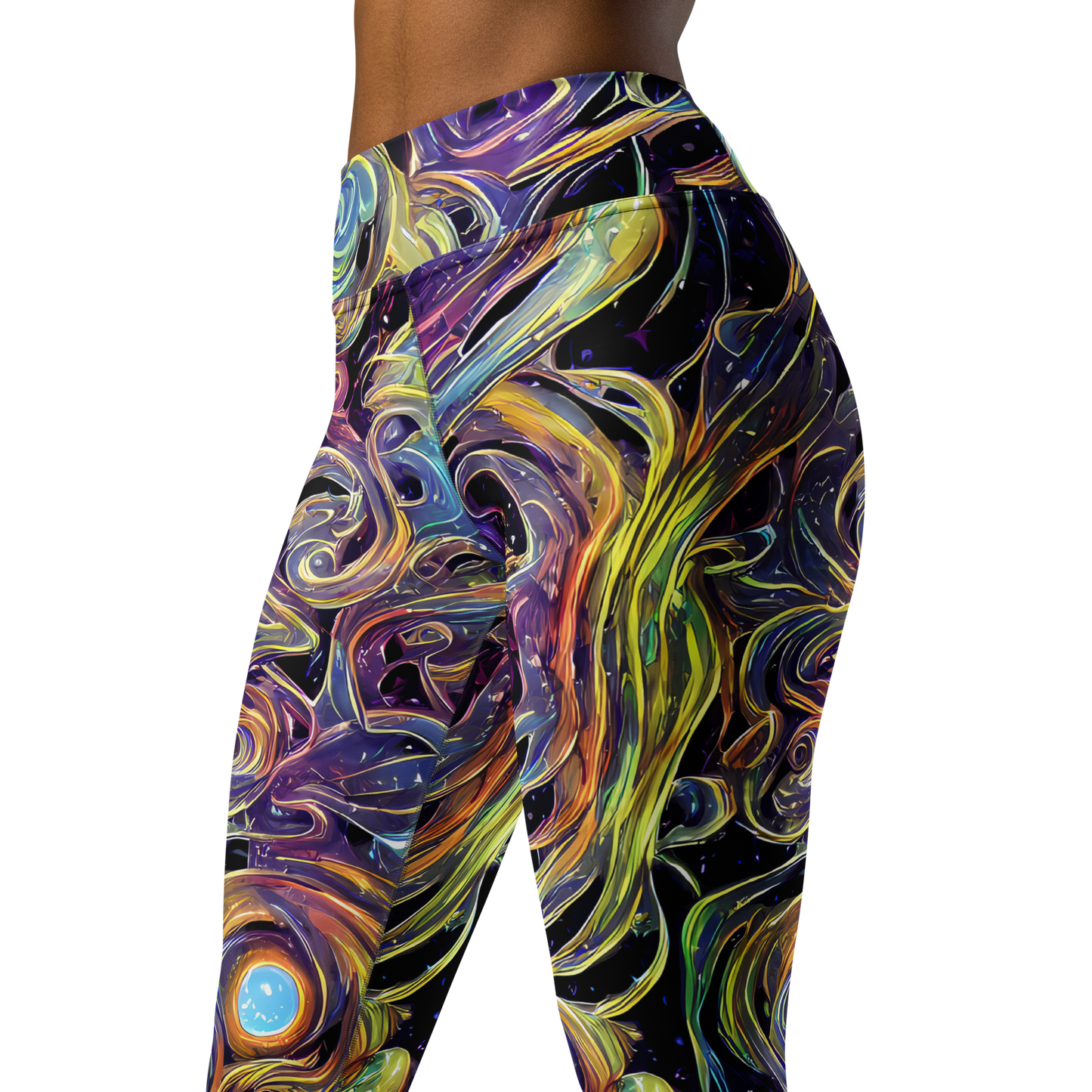 Yoga Leggings - Lebacq Swirl