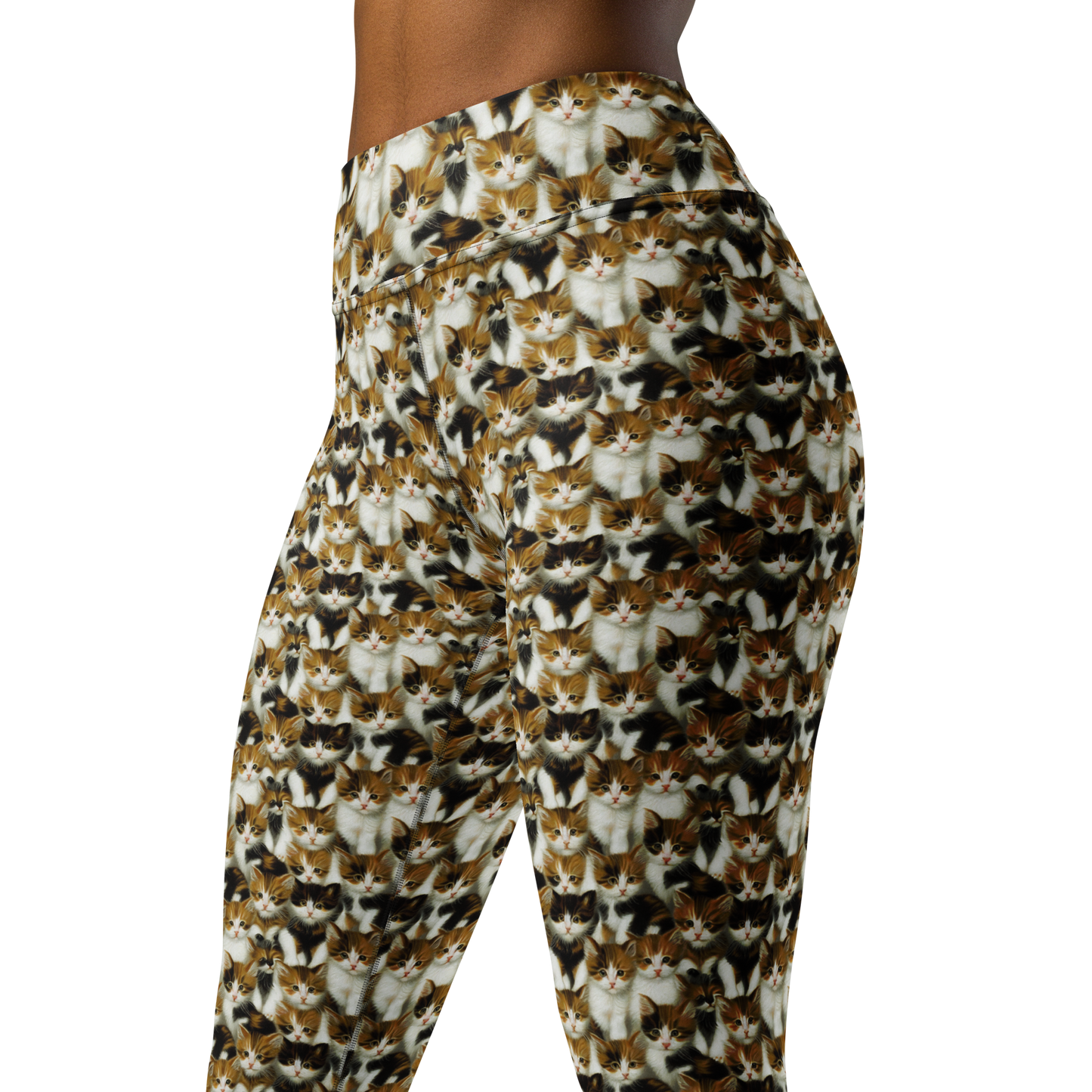 Yoga Leggings - Cuddle Chaos