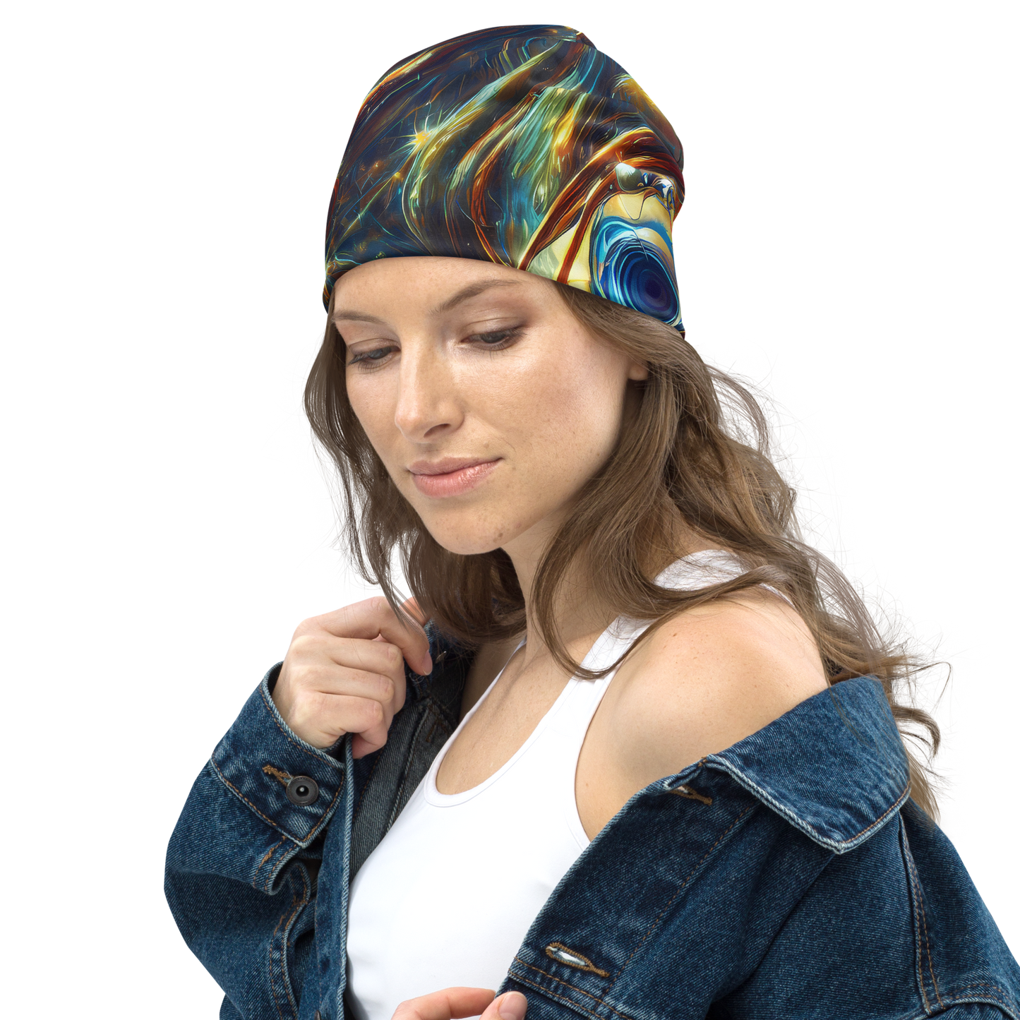 Beanie - Celestial Vortex