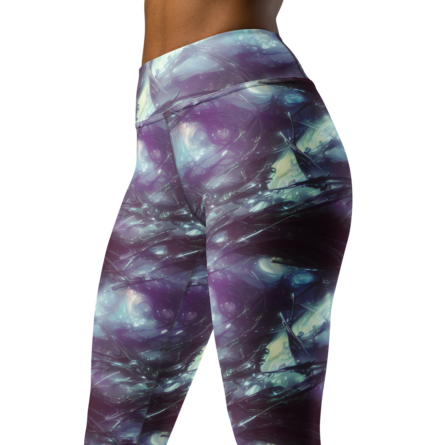 Yoga Leggings - Nihei Shimmer