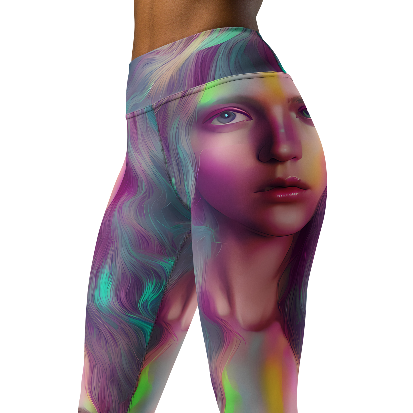 Yoga Leggings - Surreal Tresses