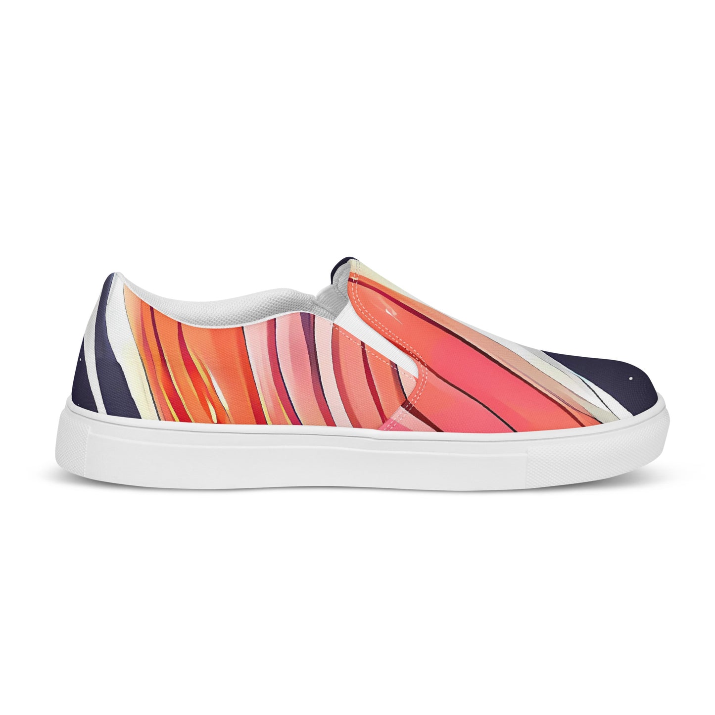 Women's Slip-On Canvas Shoes - Radiant Drift