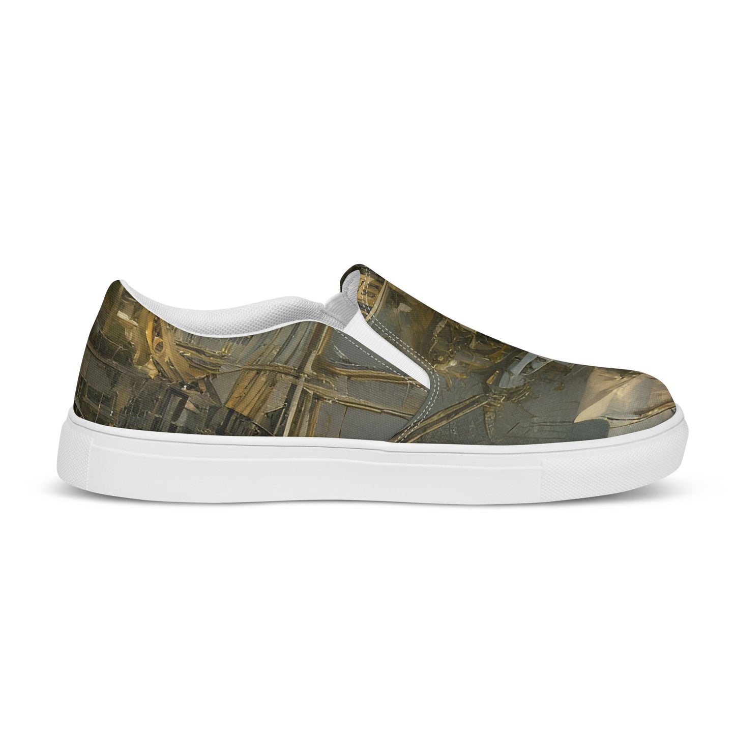 Women's Slip-On Canvas Shoes - Ethereal Armada