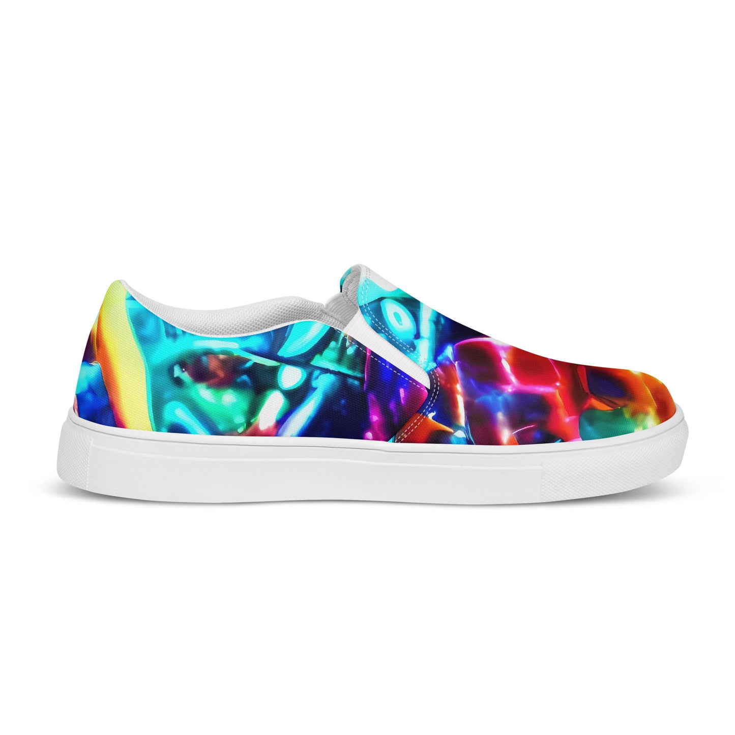 Women's Slip-On Canvas Shoes - Fynesian Galaxy