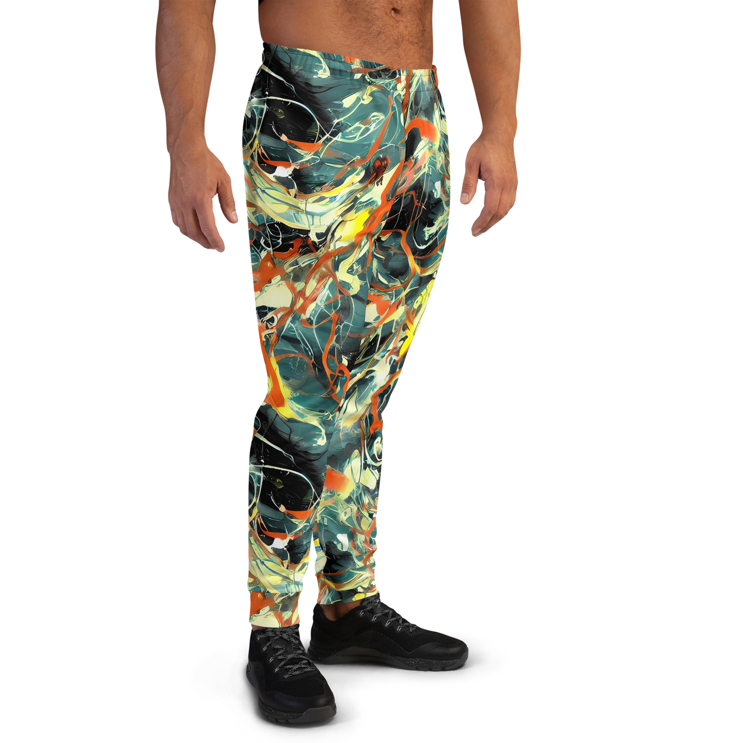 Men’s Joggers - Fluid Firestorm