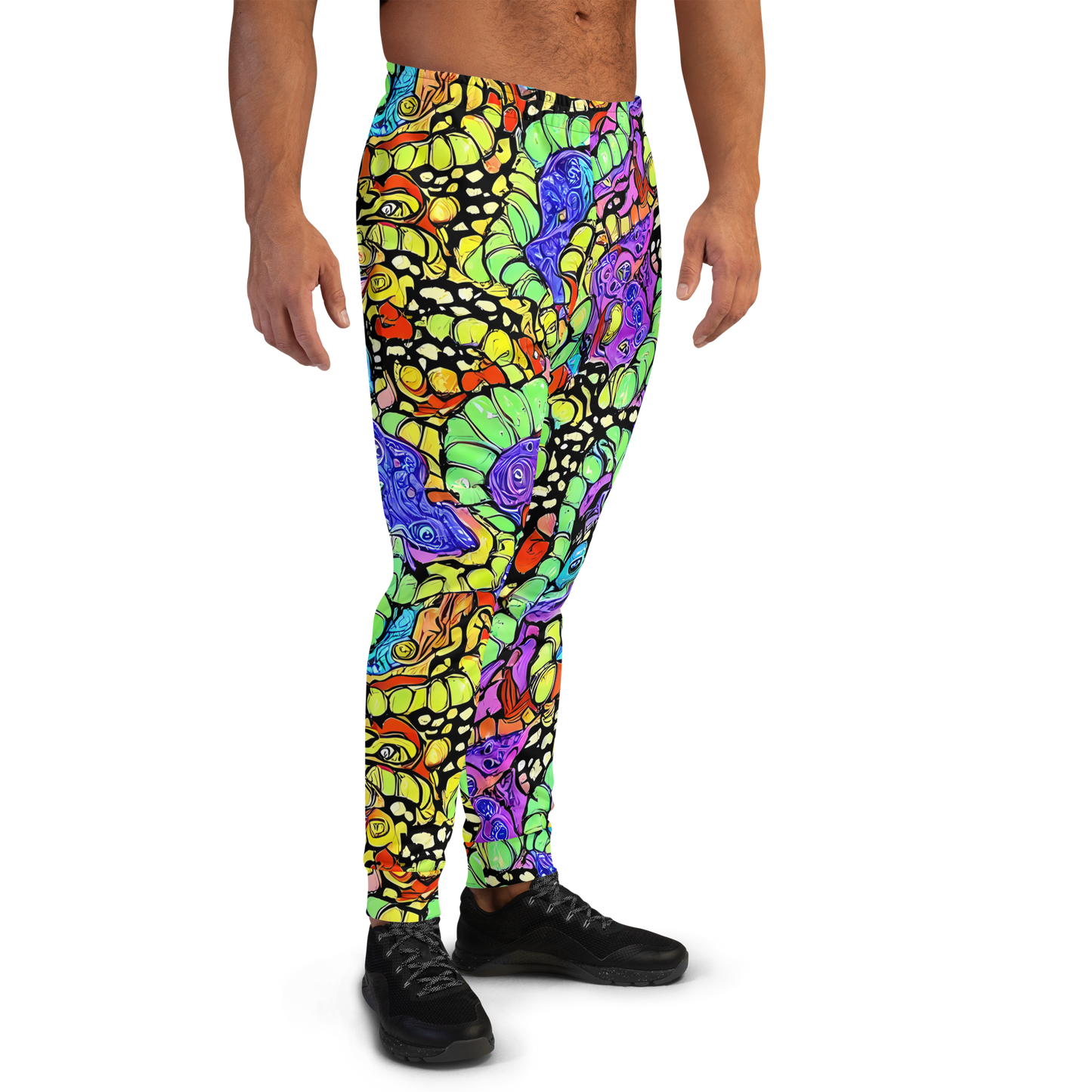 Men’s Joggers - Frostwork Fantasy