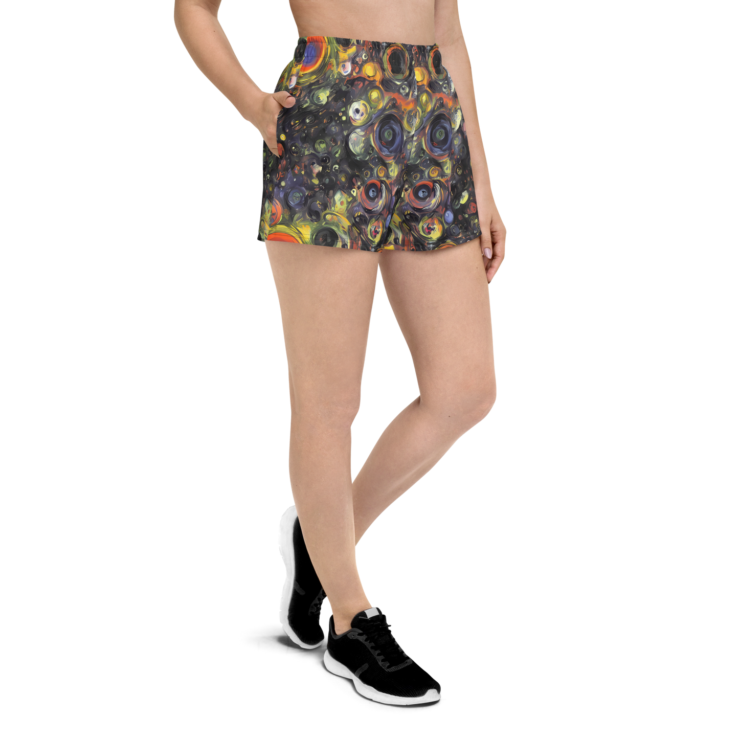 Women’s Athletic Shorts - Stellar Spin