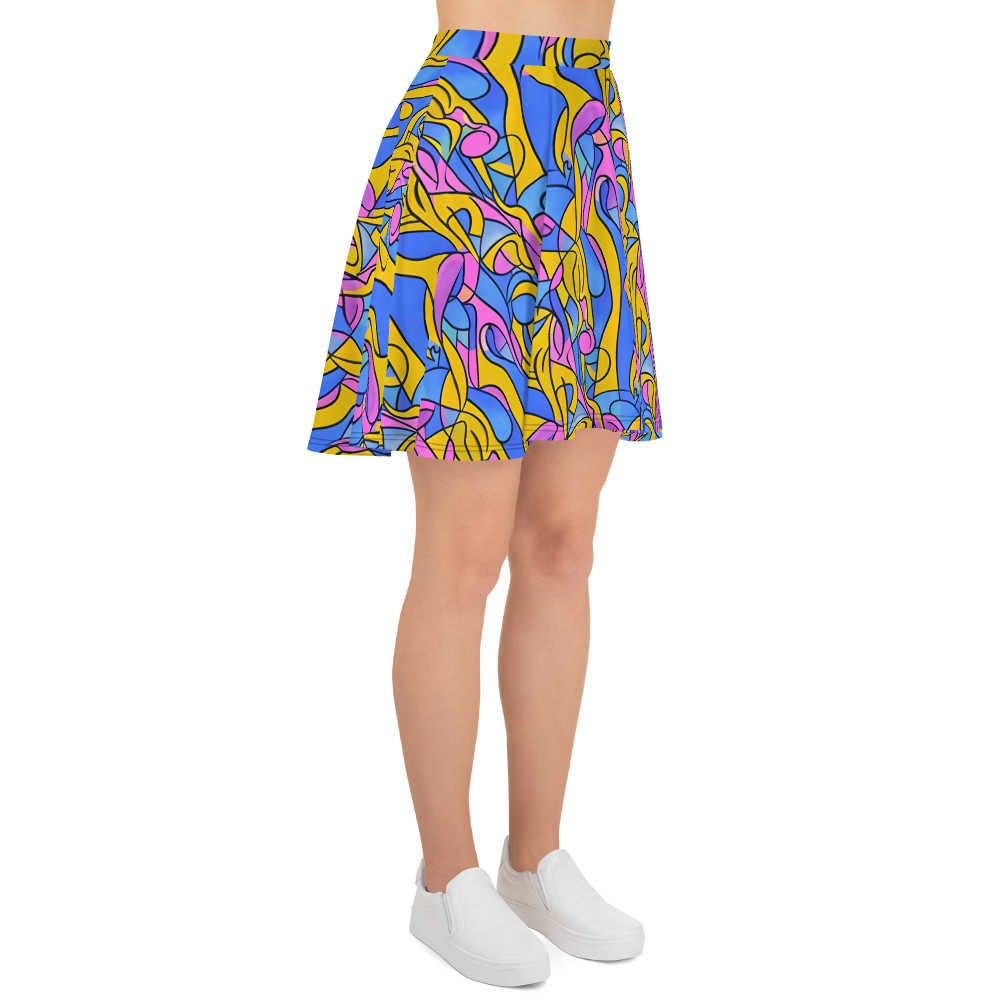 Skater Skirt - Cosmic Curves