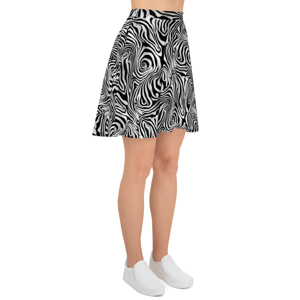 Skater Skirt - Warped Cosmos