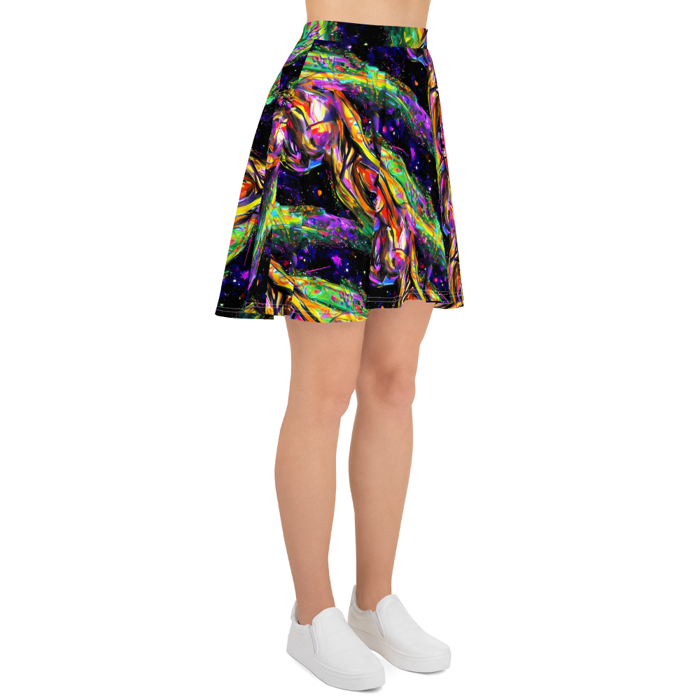 Skater Skirt - Galactic Flamenco