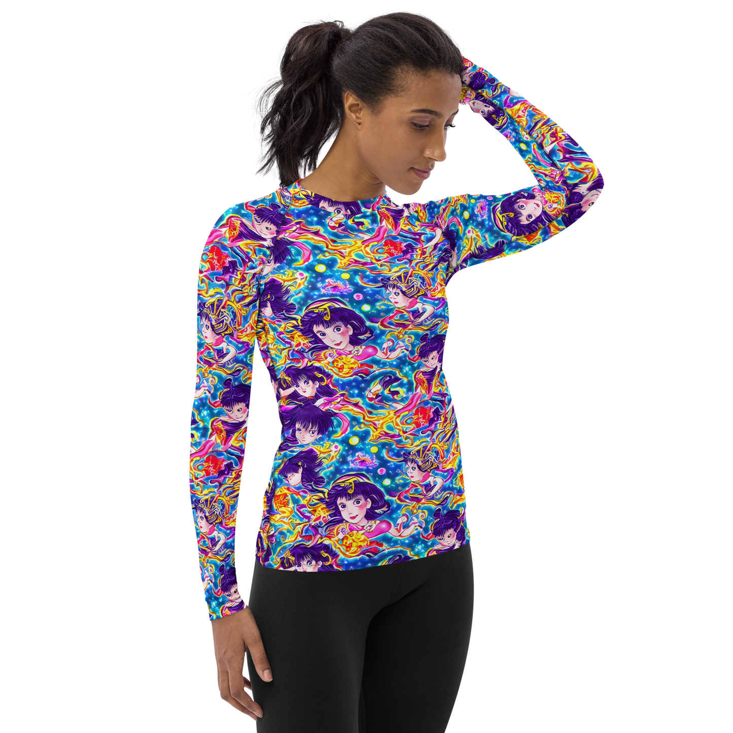 Women's Rash Guard - Aquatic Whim