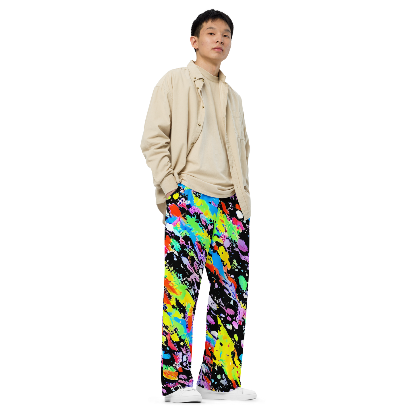 Wide-Leg Pants - Pollock Pulse