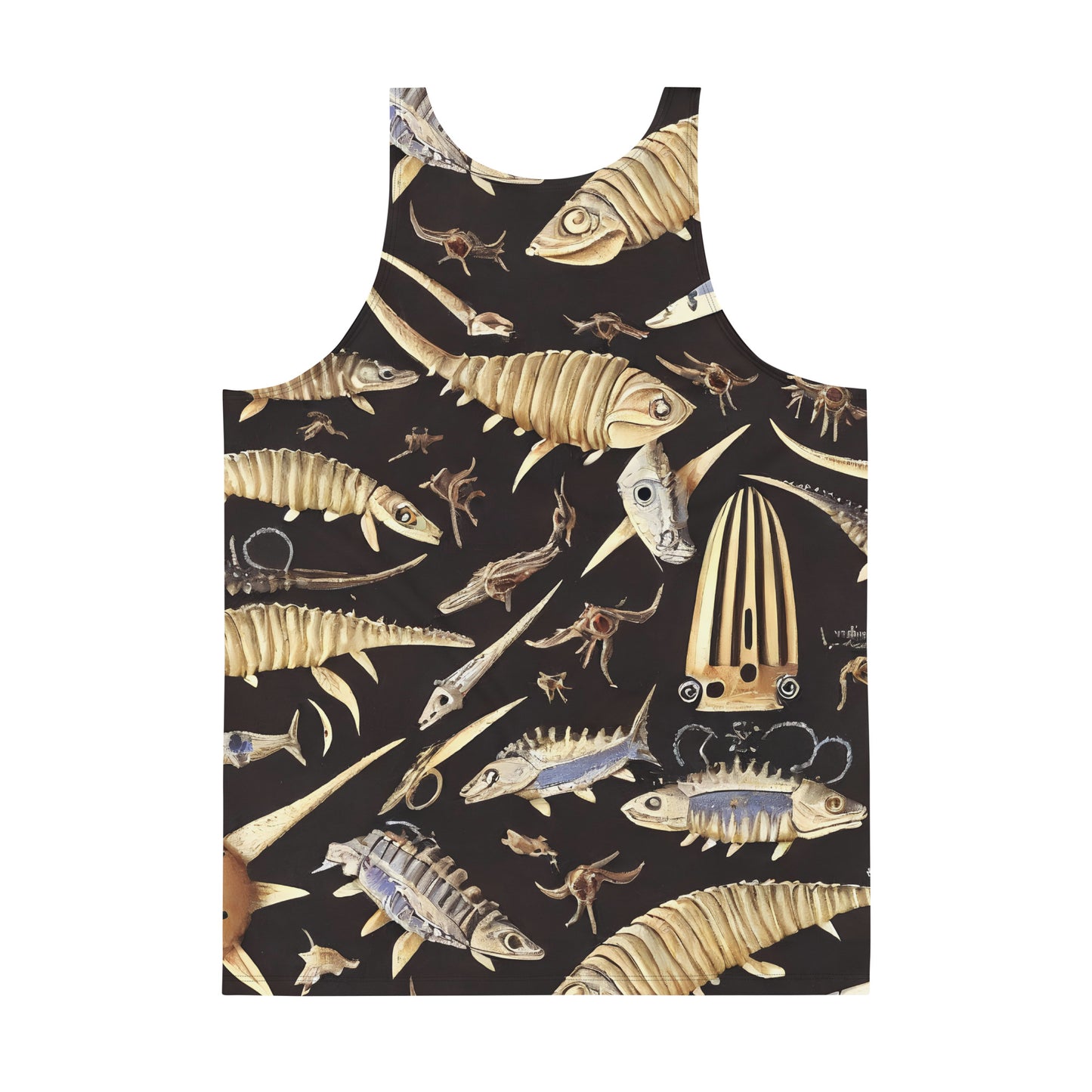 Men's Tank Top - Fossil Fantasia