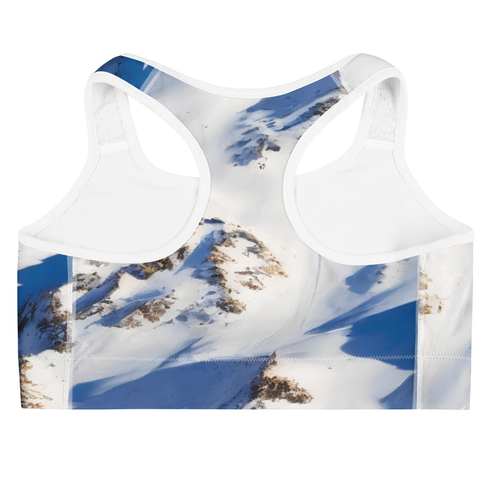 Sports Bra - Snowlit Peaks