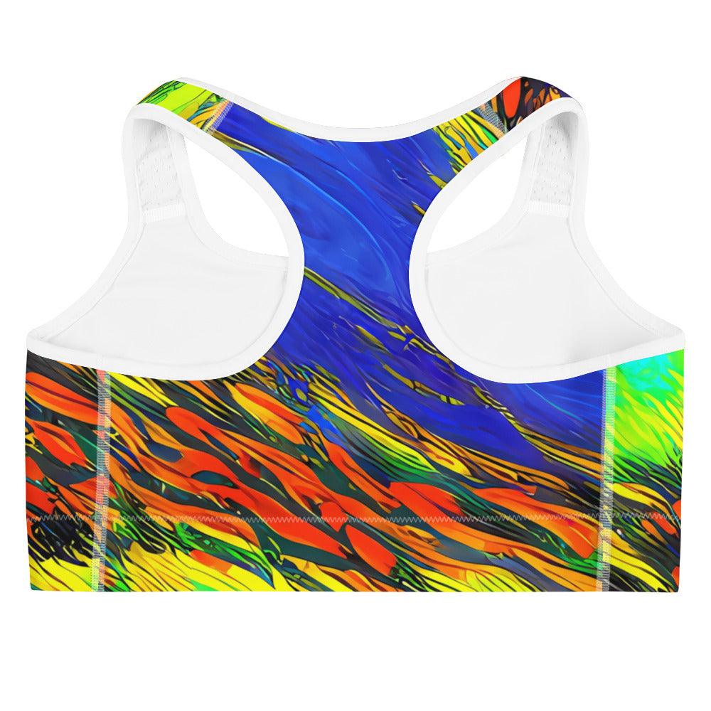 Sports Bra - Hodgkin's Blaze