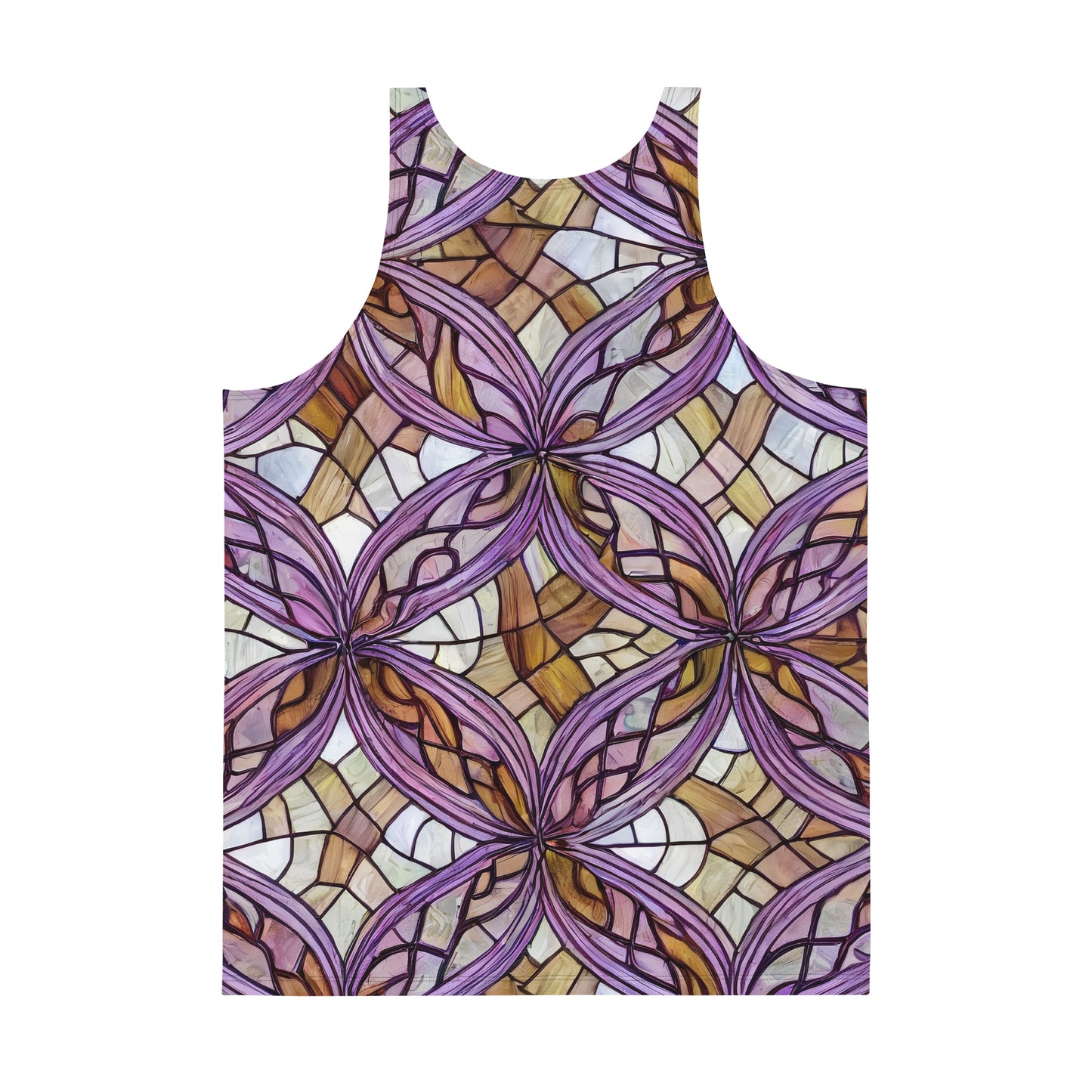 Men's Tank Top - Stained Glass Whirl