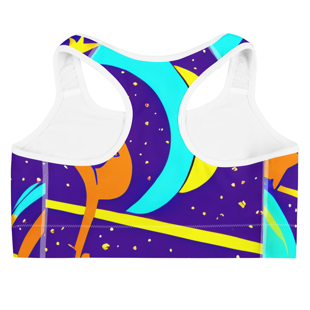 Sports Bra - Stellar Swirl