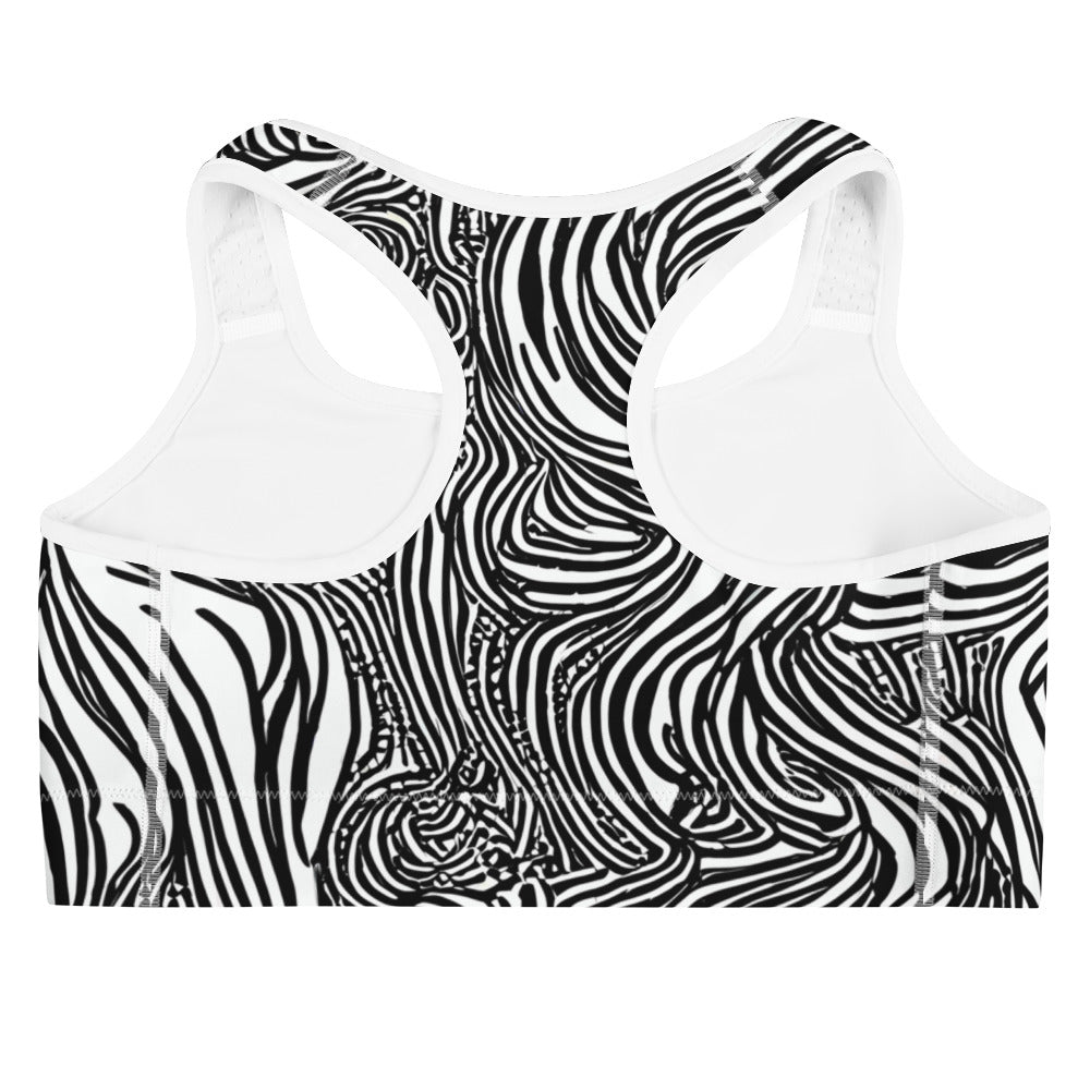 Sports Bra - Tidal Tangle