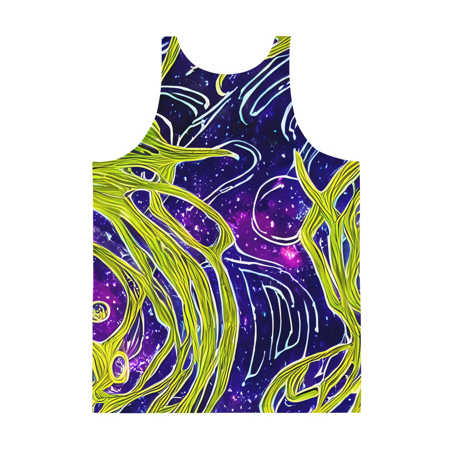 Men's Tank Top - Celestial Scribbles