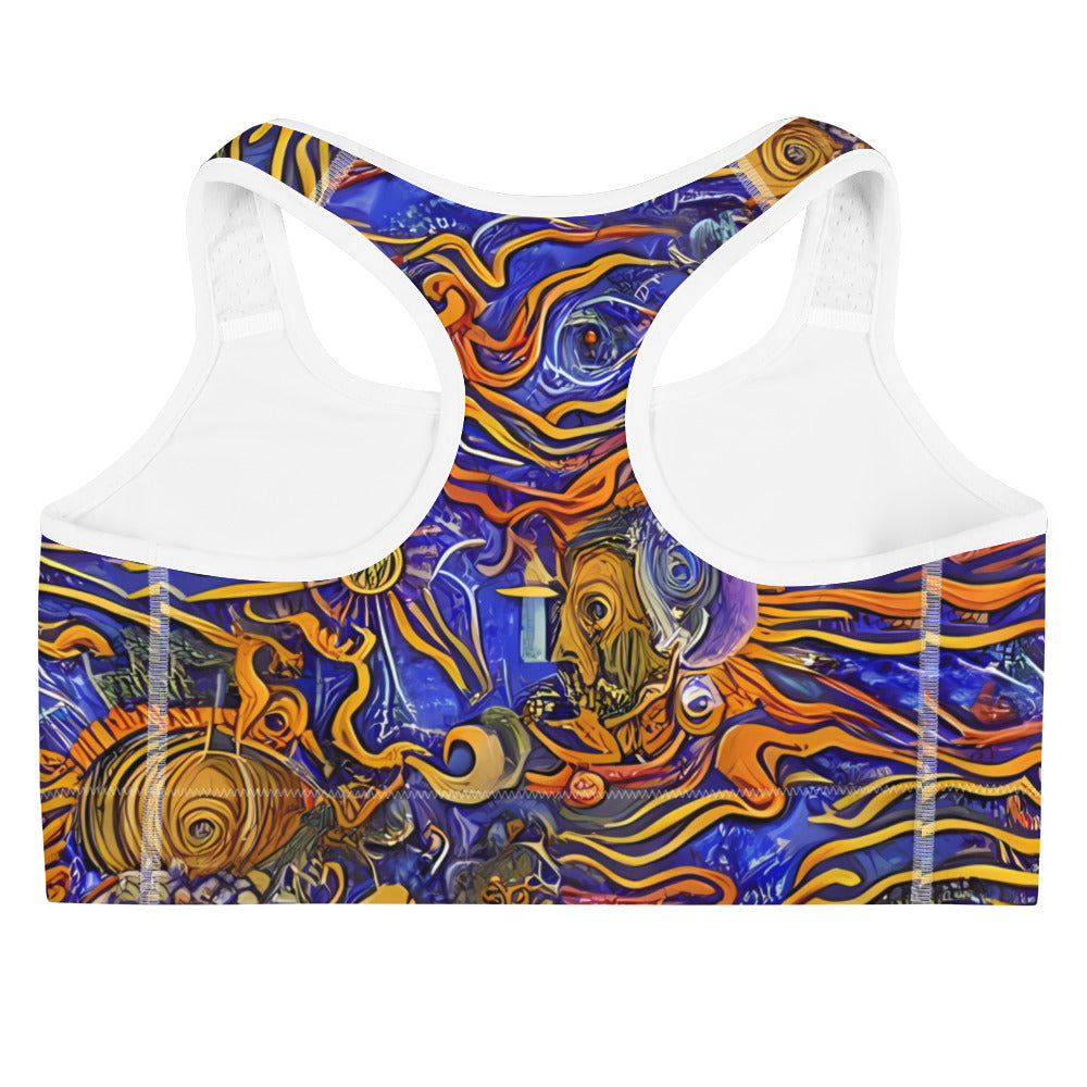 Sports Bra - Mantegna Swirl