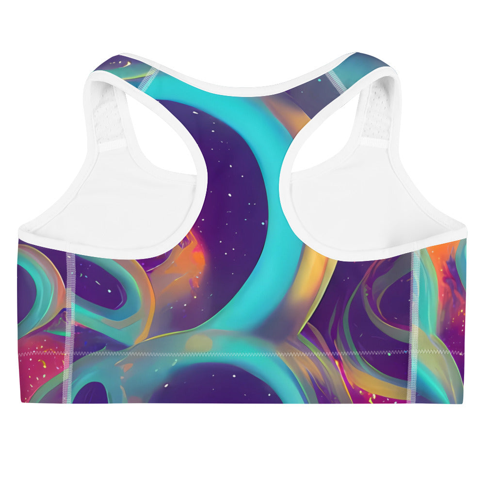 Sports Bra - Dreamscape Twine