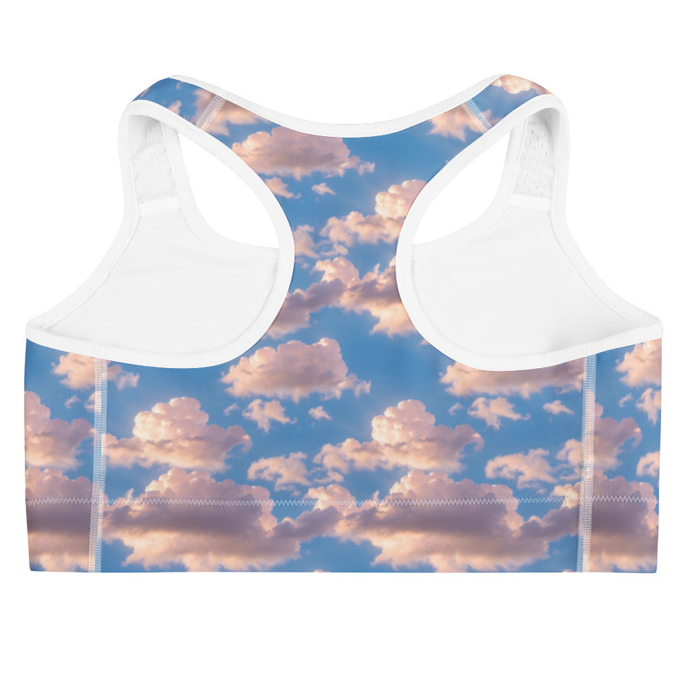 Sports Bra - Cotton Candy Skies