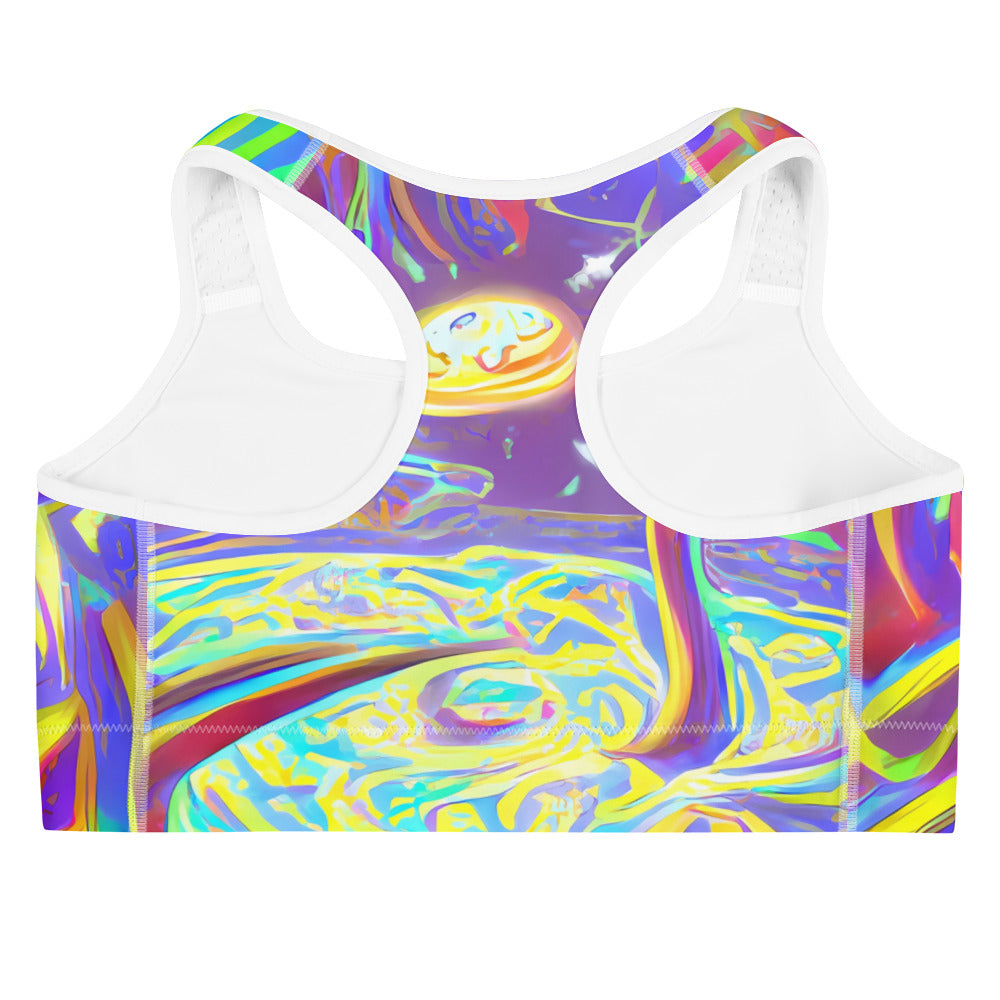 Sports Bra - Daliesque Drift