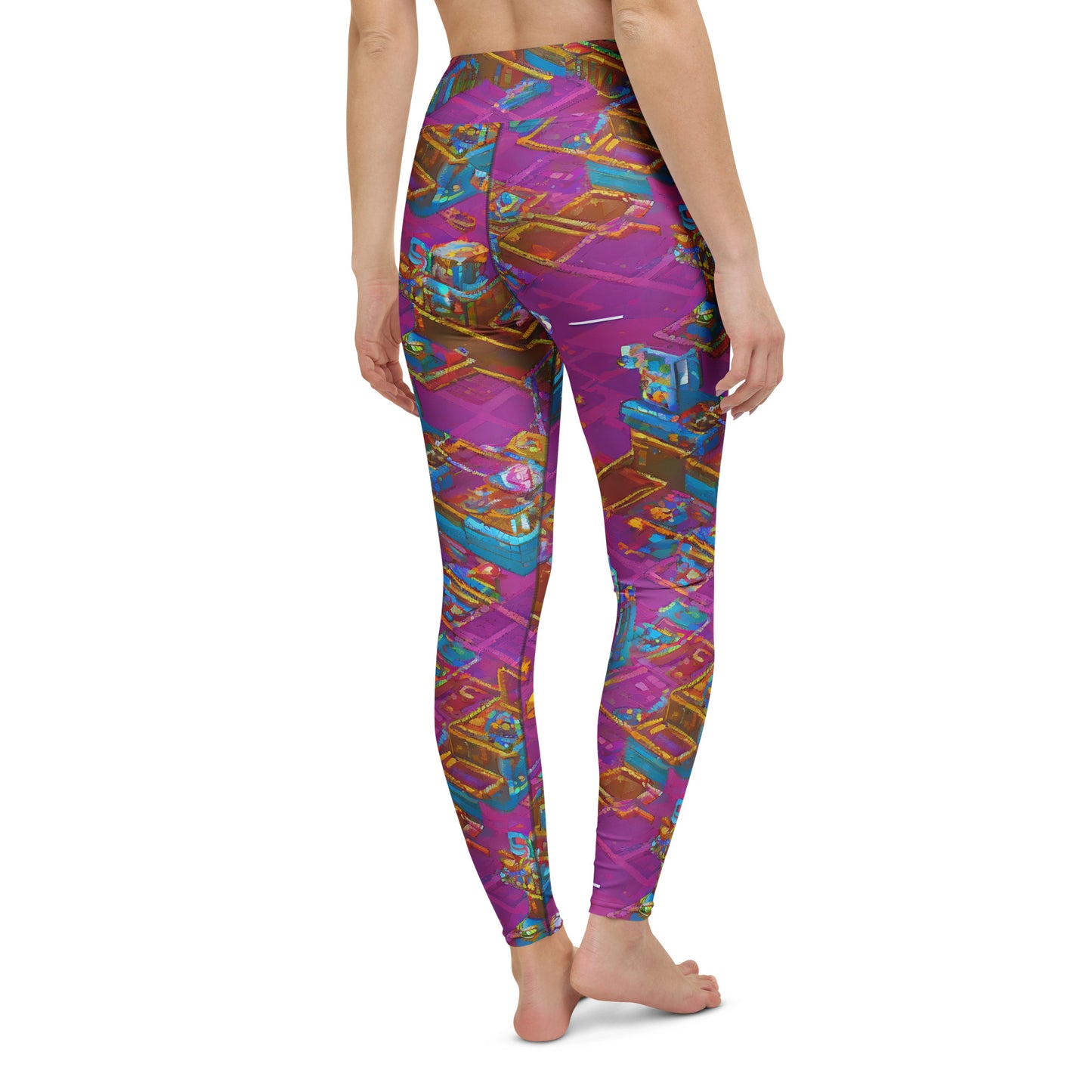 Yoga Leggings - Quantum Palaces