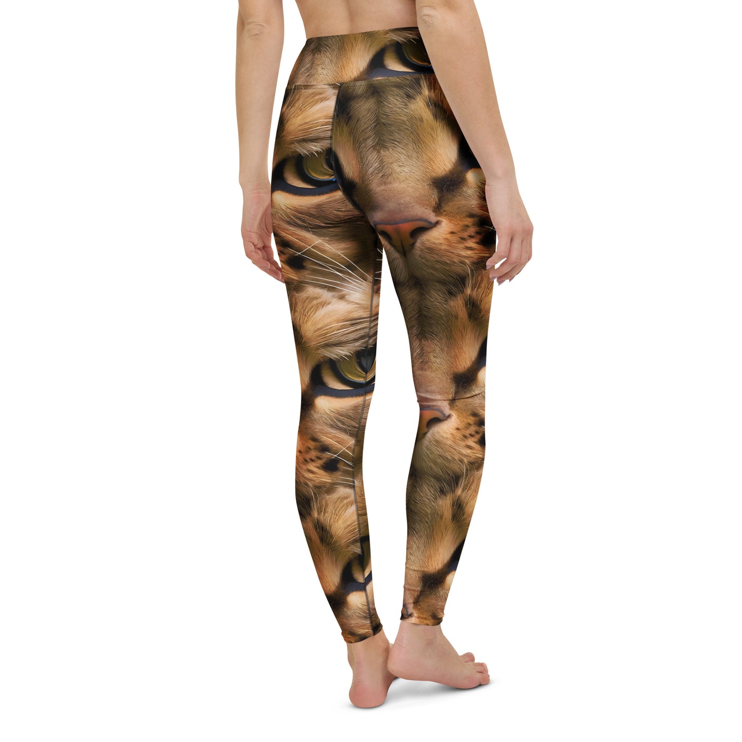 Yoga Leggings - Feline Whisper