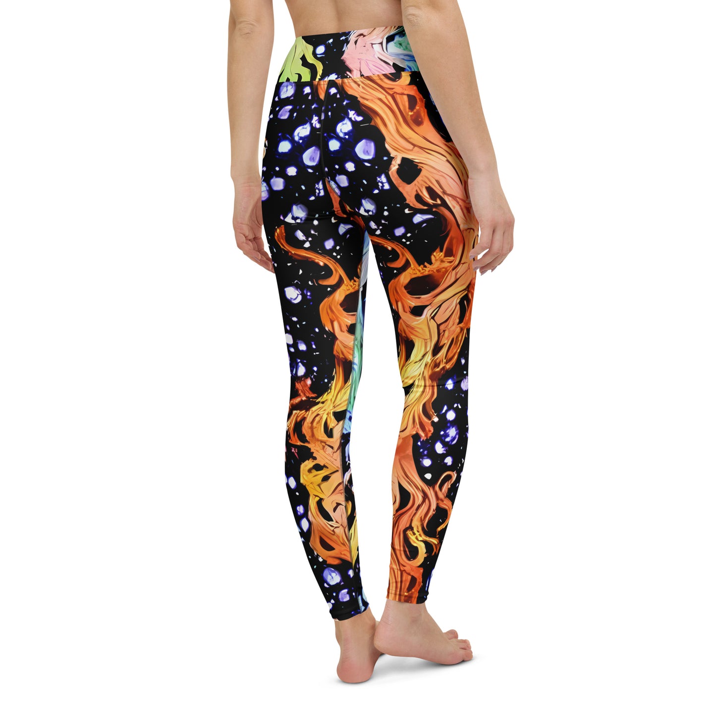 Yoga Leggings - Celestial Serenade