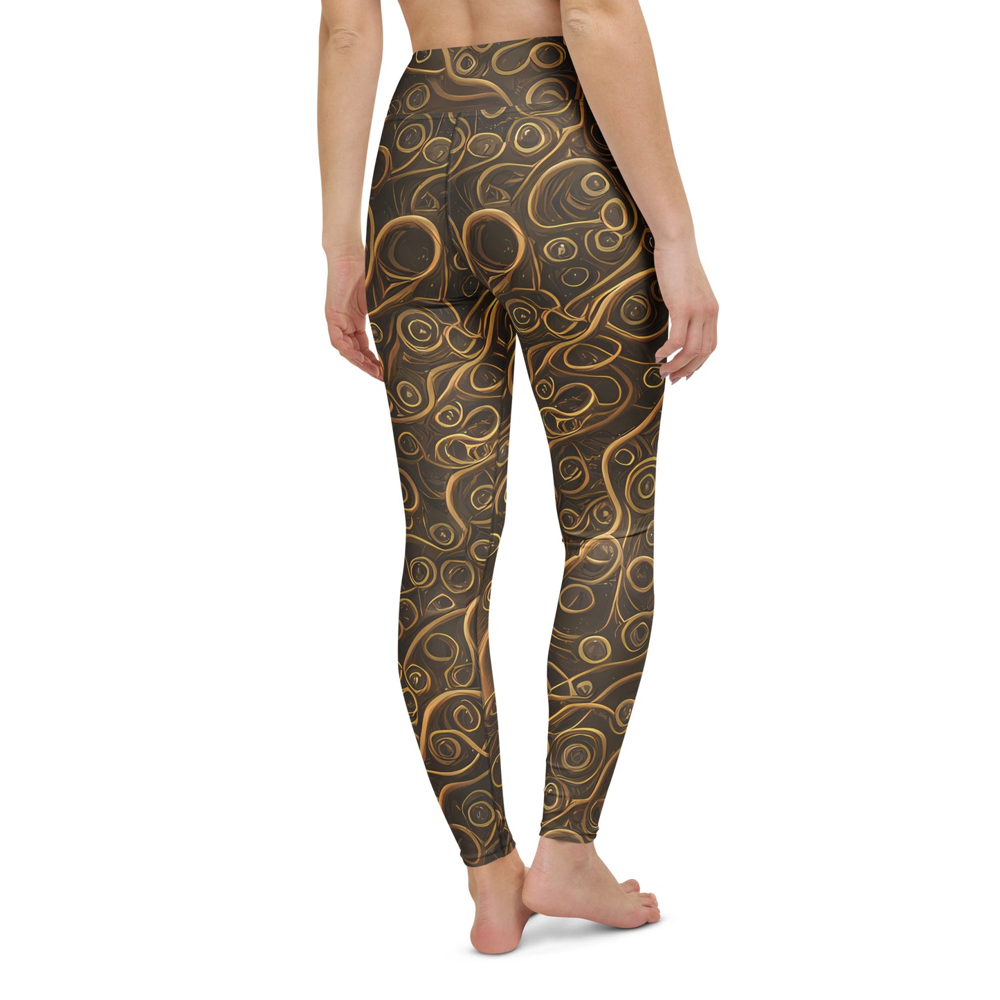 Yoga Leggings - Ethereal Coils