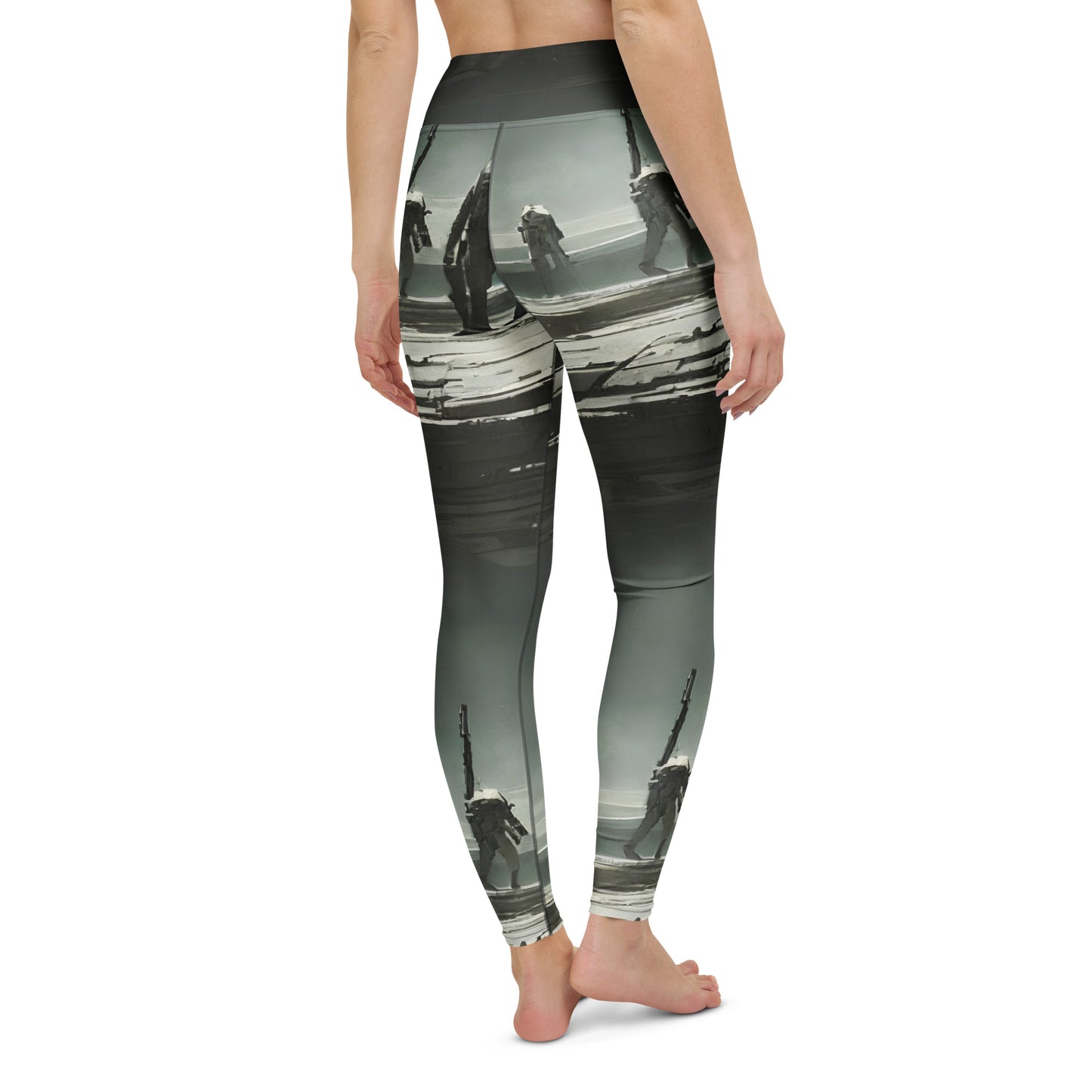 Yoga Leggings - Urban Shadows