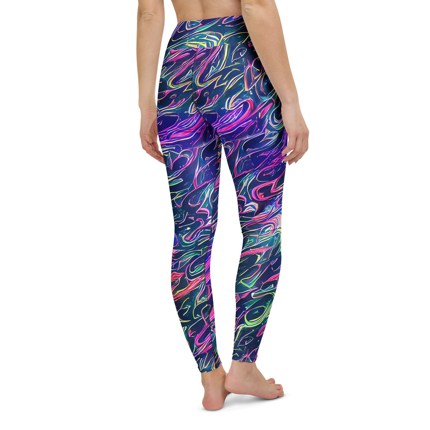 Yoga Leggings - Optic Tempest