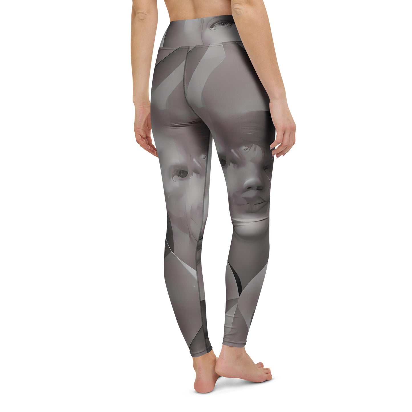 Yoga Leggings - Phantom Facescape