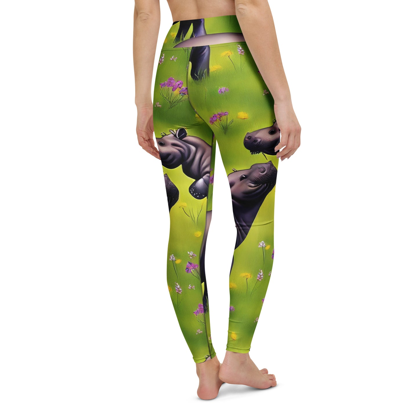 Yoga Leggings - Verdant Safari