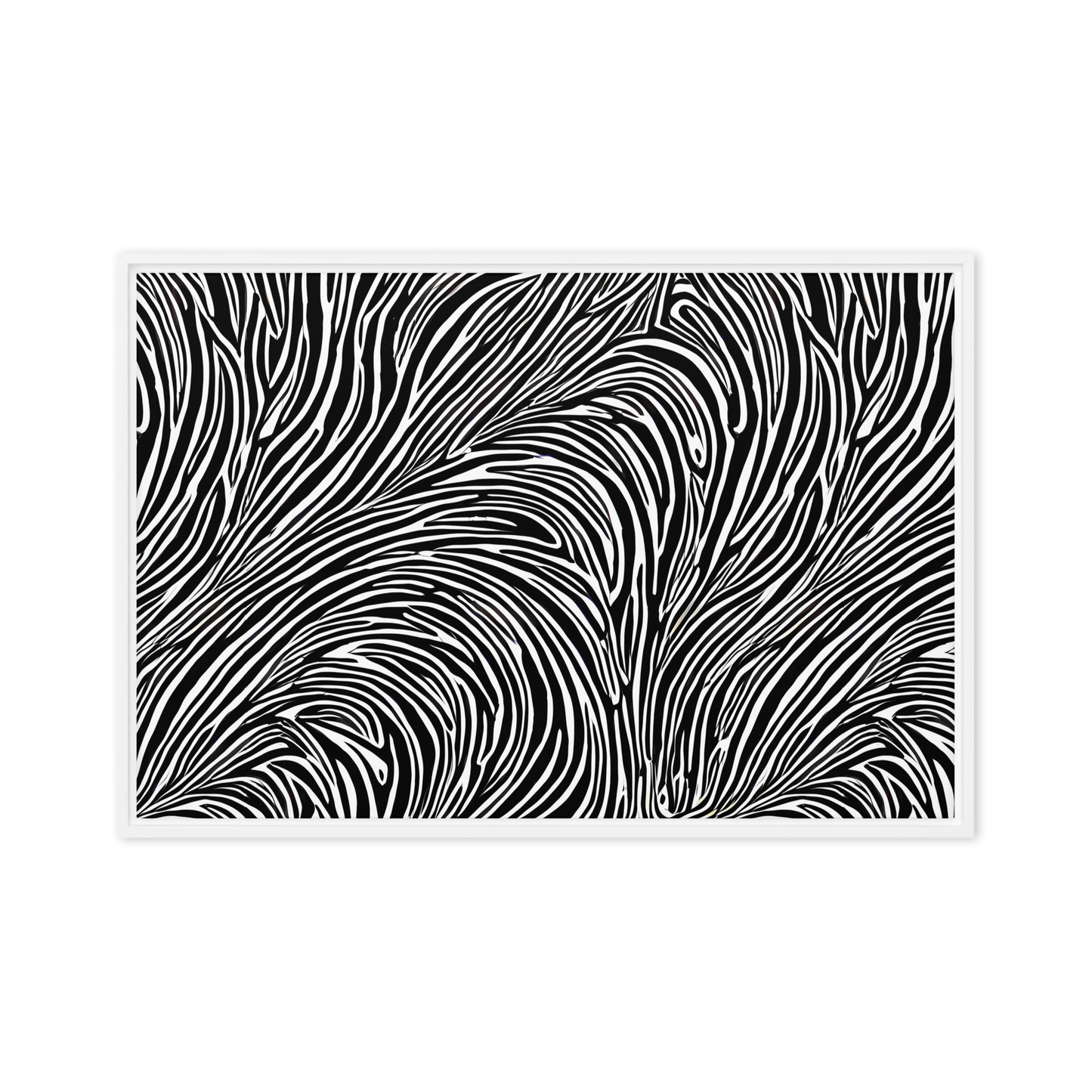 Framed Canvas - Morgan's Strata