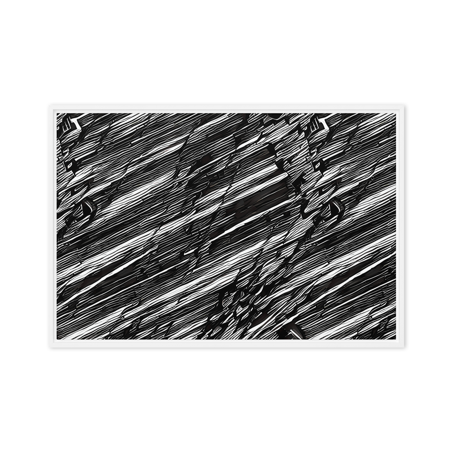 Framed Canvas - Ward's Whirlwind