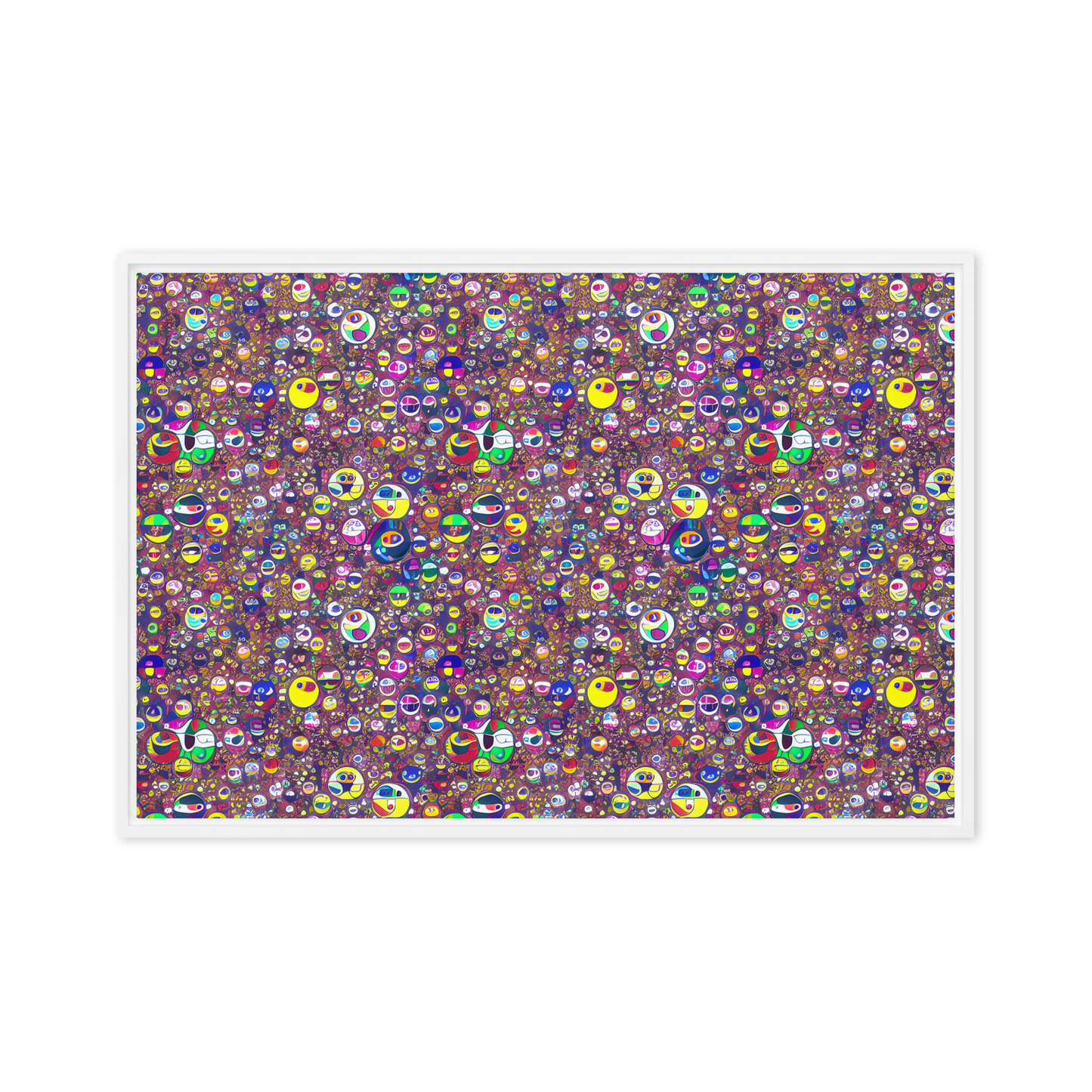 Framed Canvas - Eyes of Enchantment