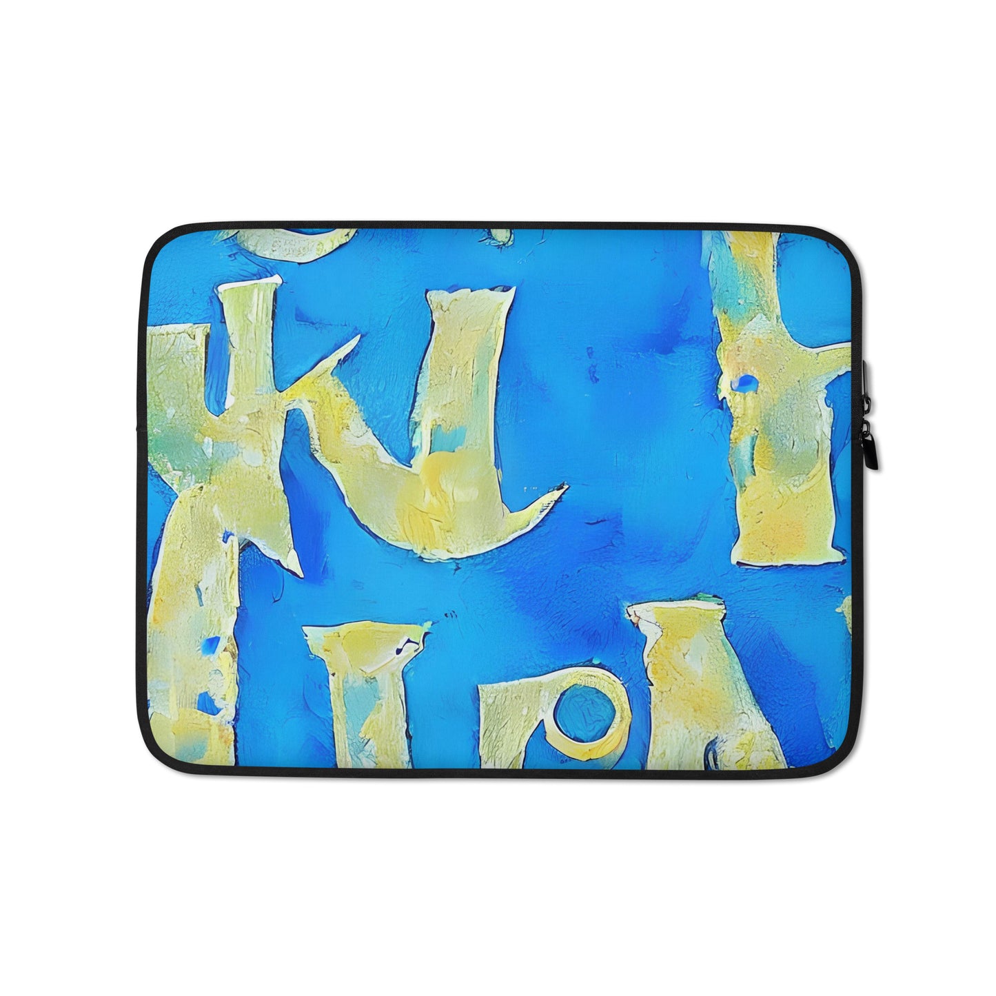 Laptop Sleeve - Golden Glyphs