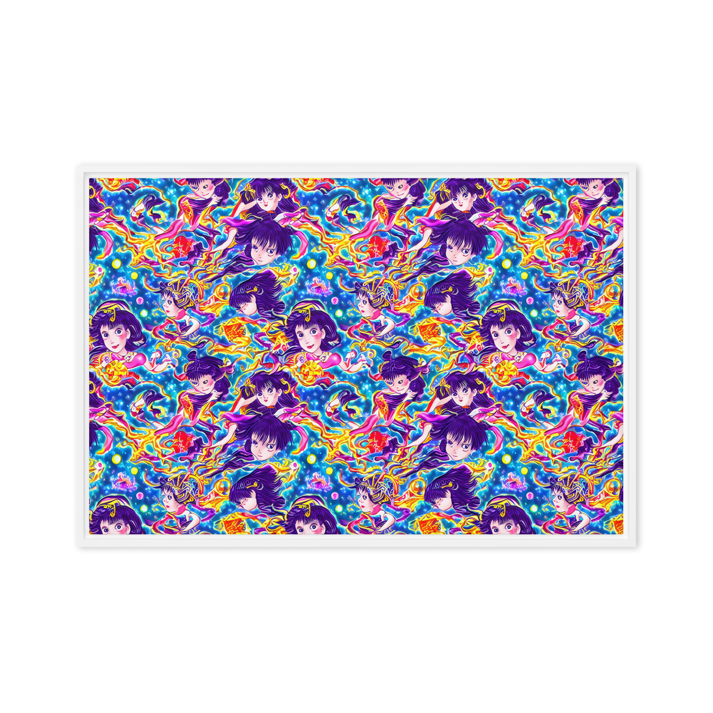 Framed Canvas - Aquatic Whim