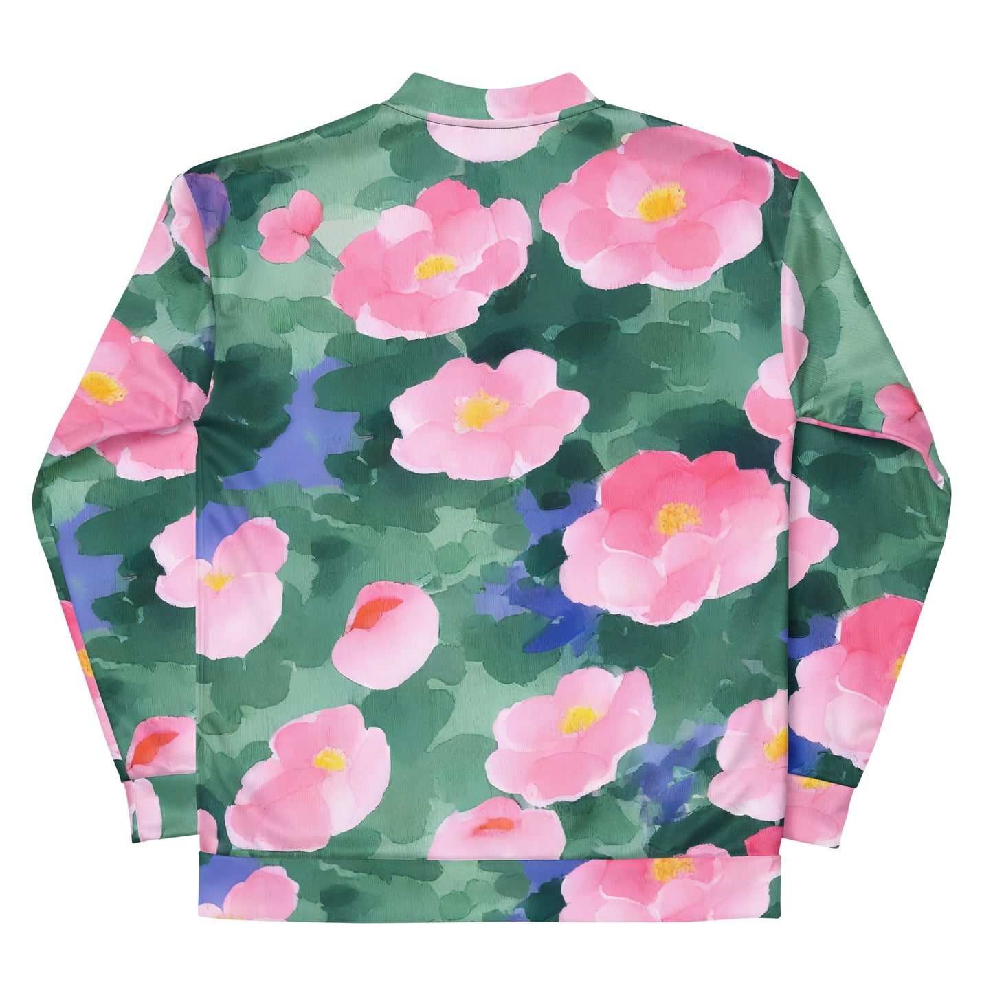 Bomber Jacket - Pink Blossom Serenade