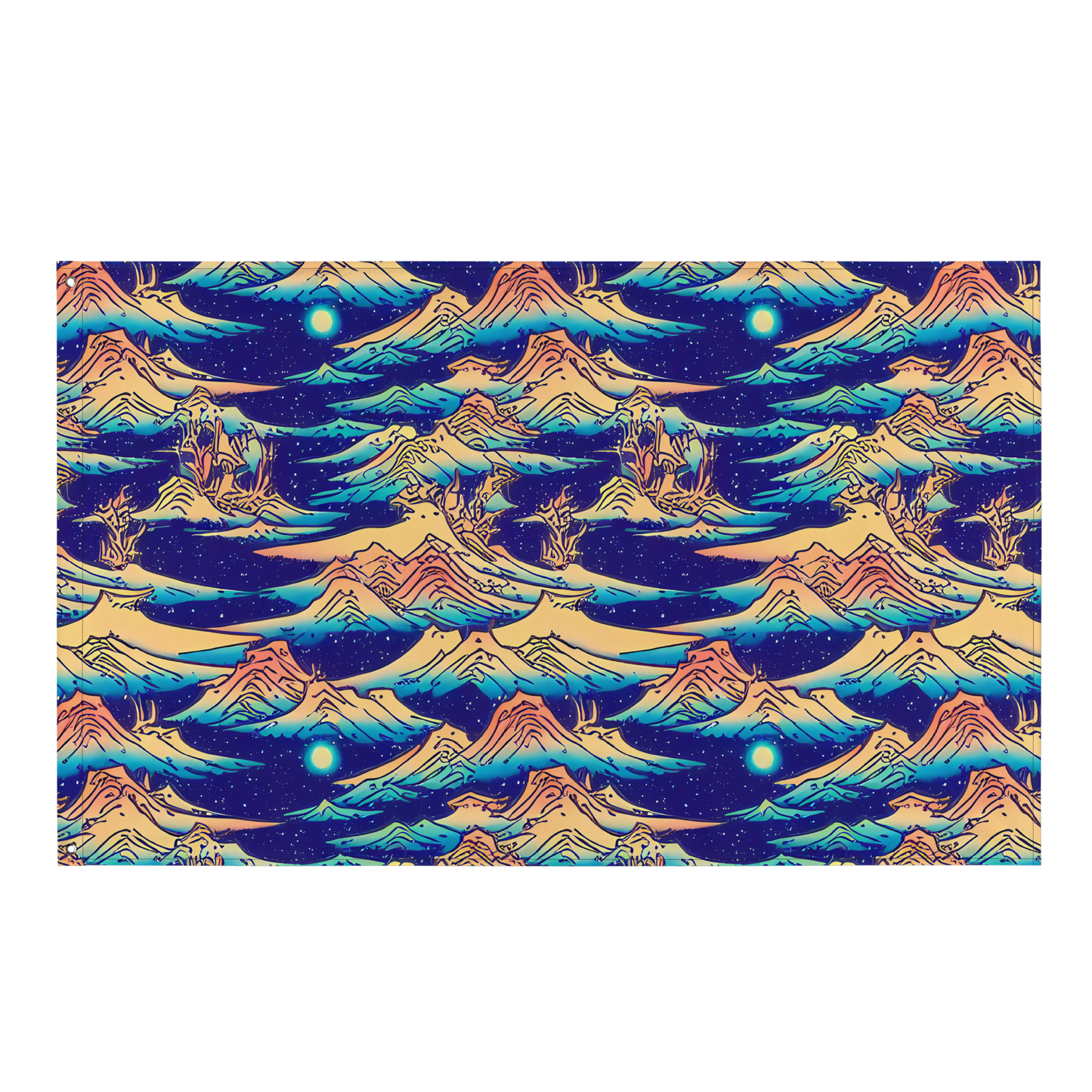 Flag - Mystical Mountain Mirage