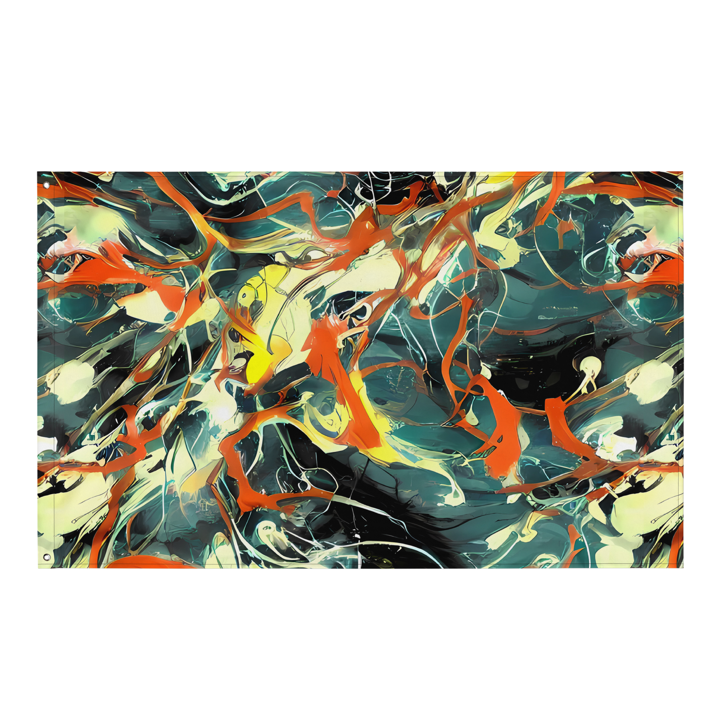 Flag - Fluid Firestorm