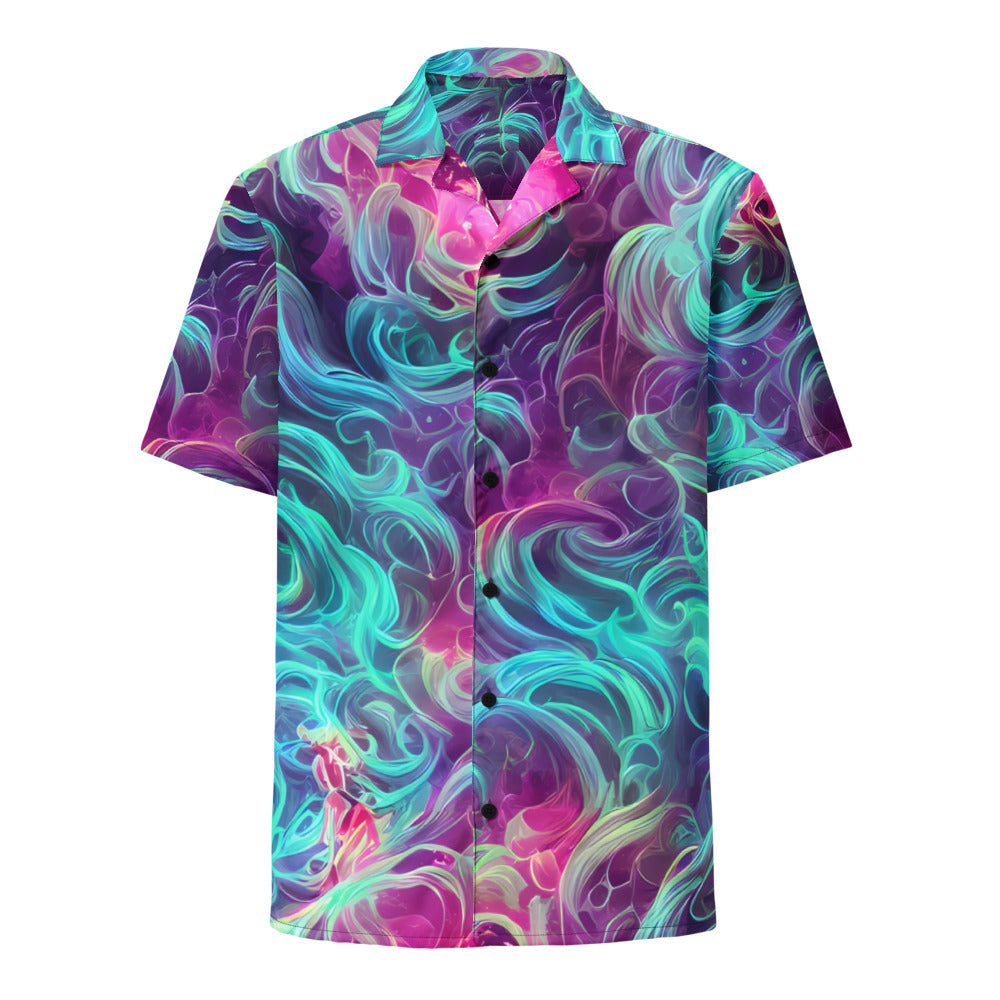 Button Shirt - Galactic Bloom