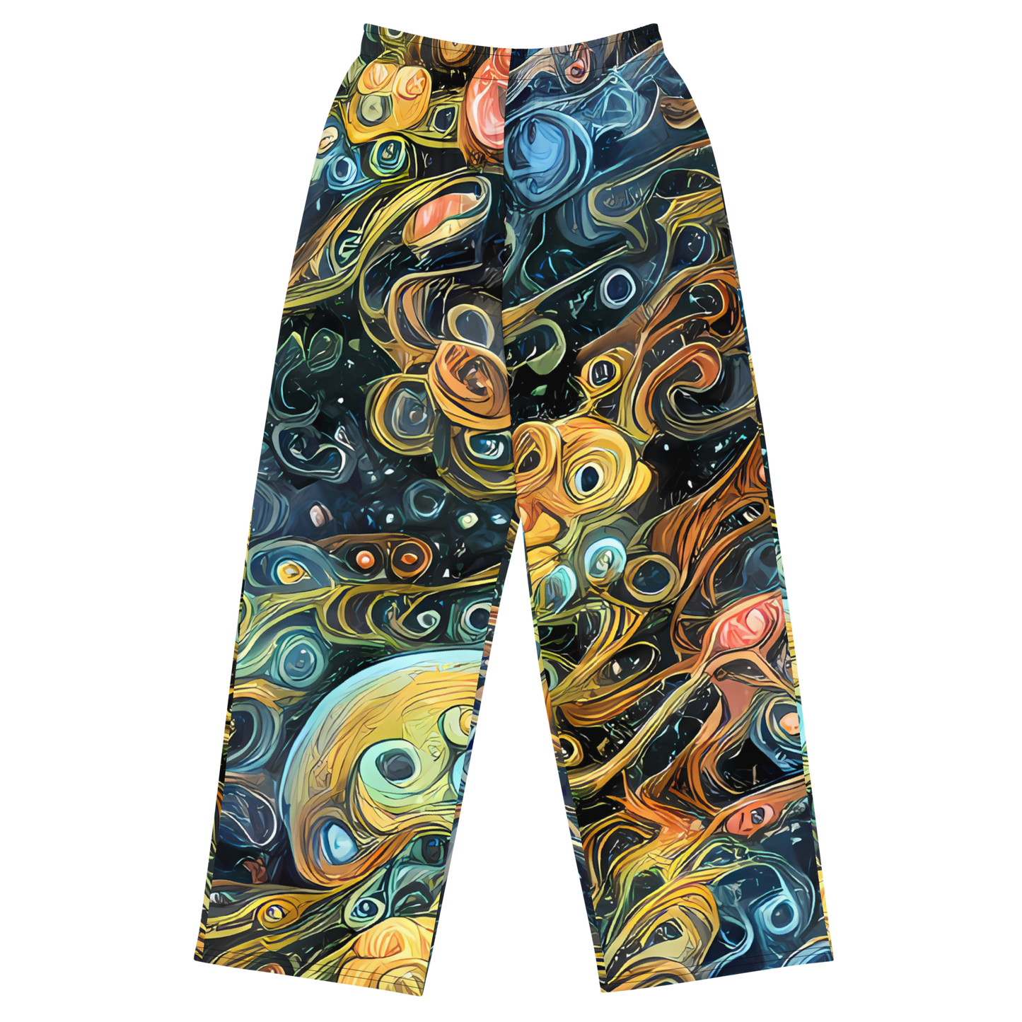 Wide-Leg Pants - Wild Cosmos