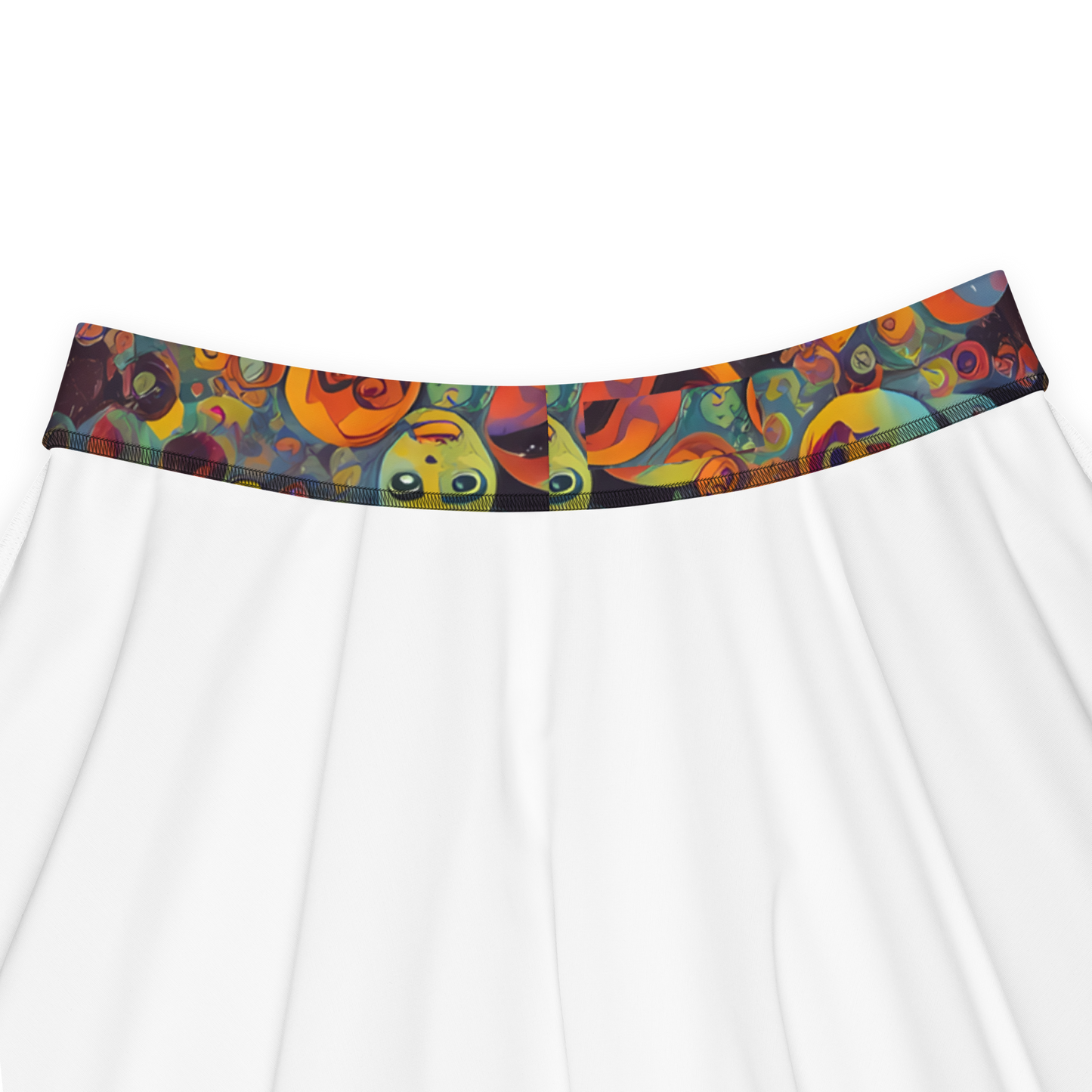 Skater Skirt - Galactic Faces