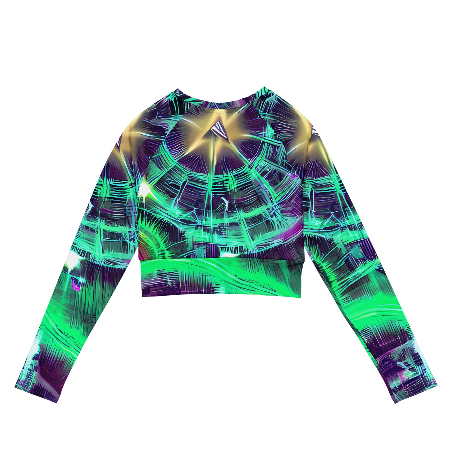Long Sleeve Crop Top - Müller Vortex