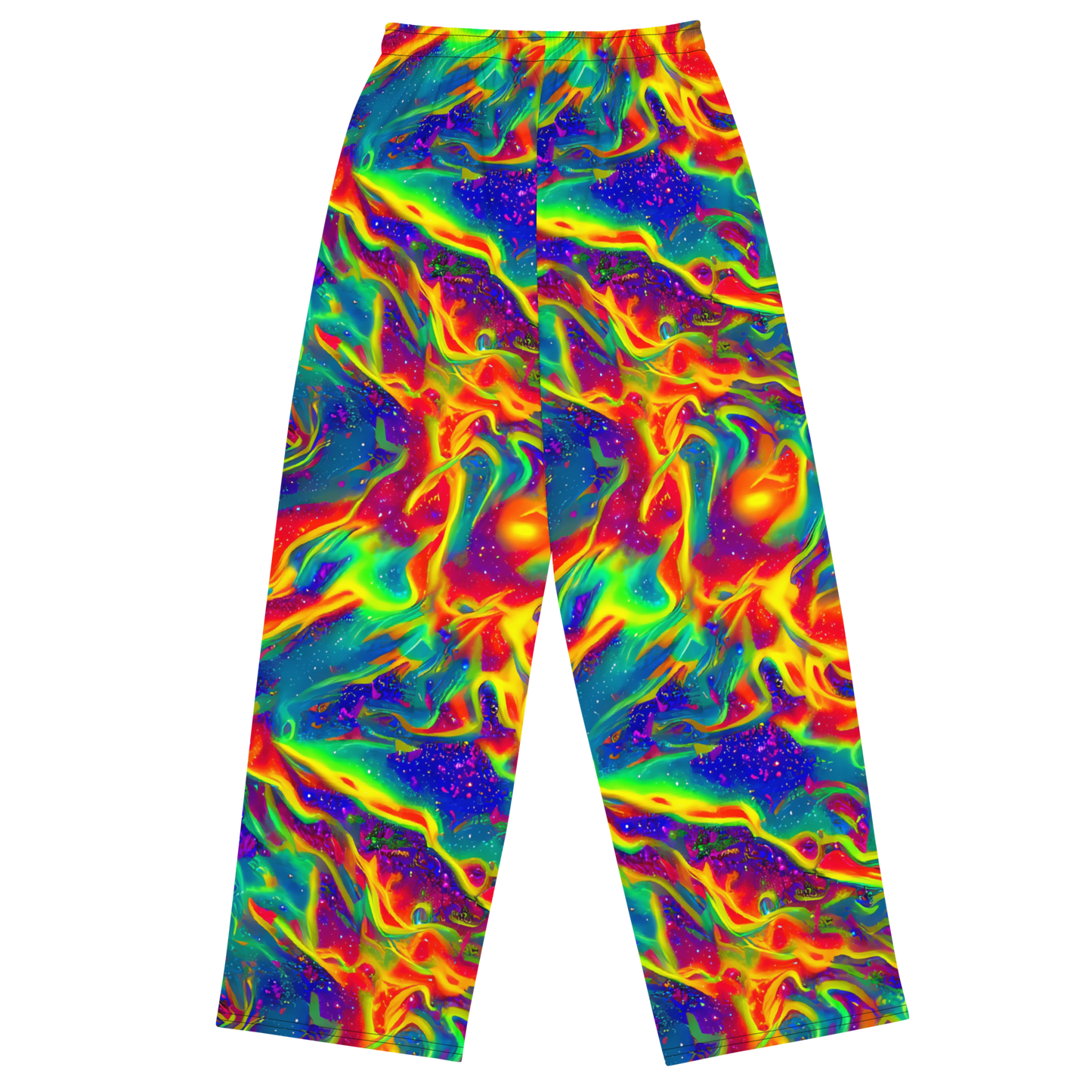 Wide-Leg Pants - Nebula Symphony