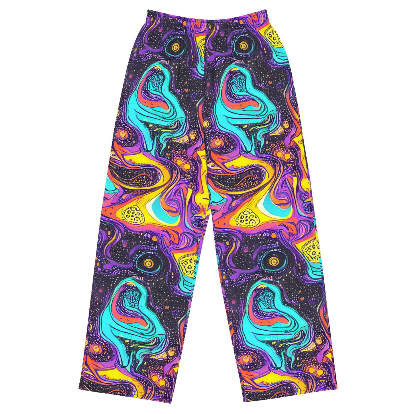 Wide-Leg Pants - Hutty Nebula